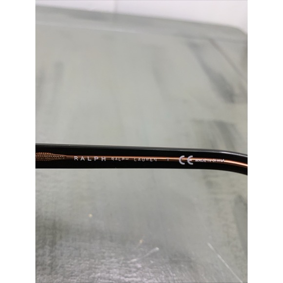 Ralph Lauren Sunglasses RA5085 831/11 Peach Black Frames Womens Ladies - Picture 7 of 10